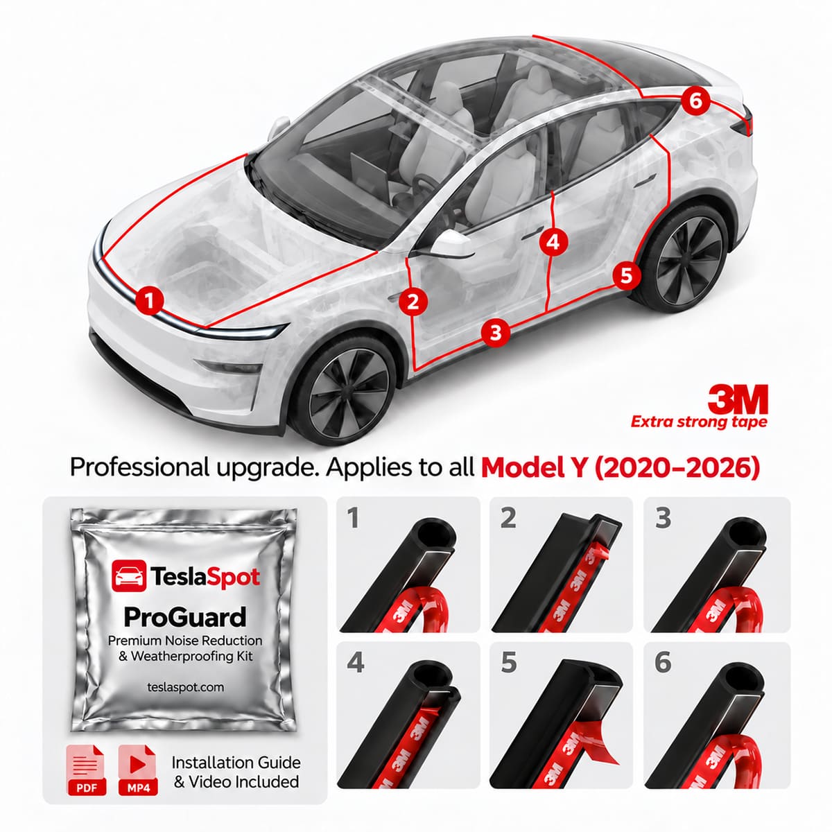 TeslaSpot™ ProGuard — Premium Noise Reduction & Weatherproofing Kit