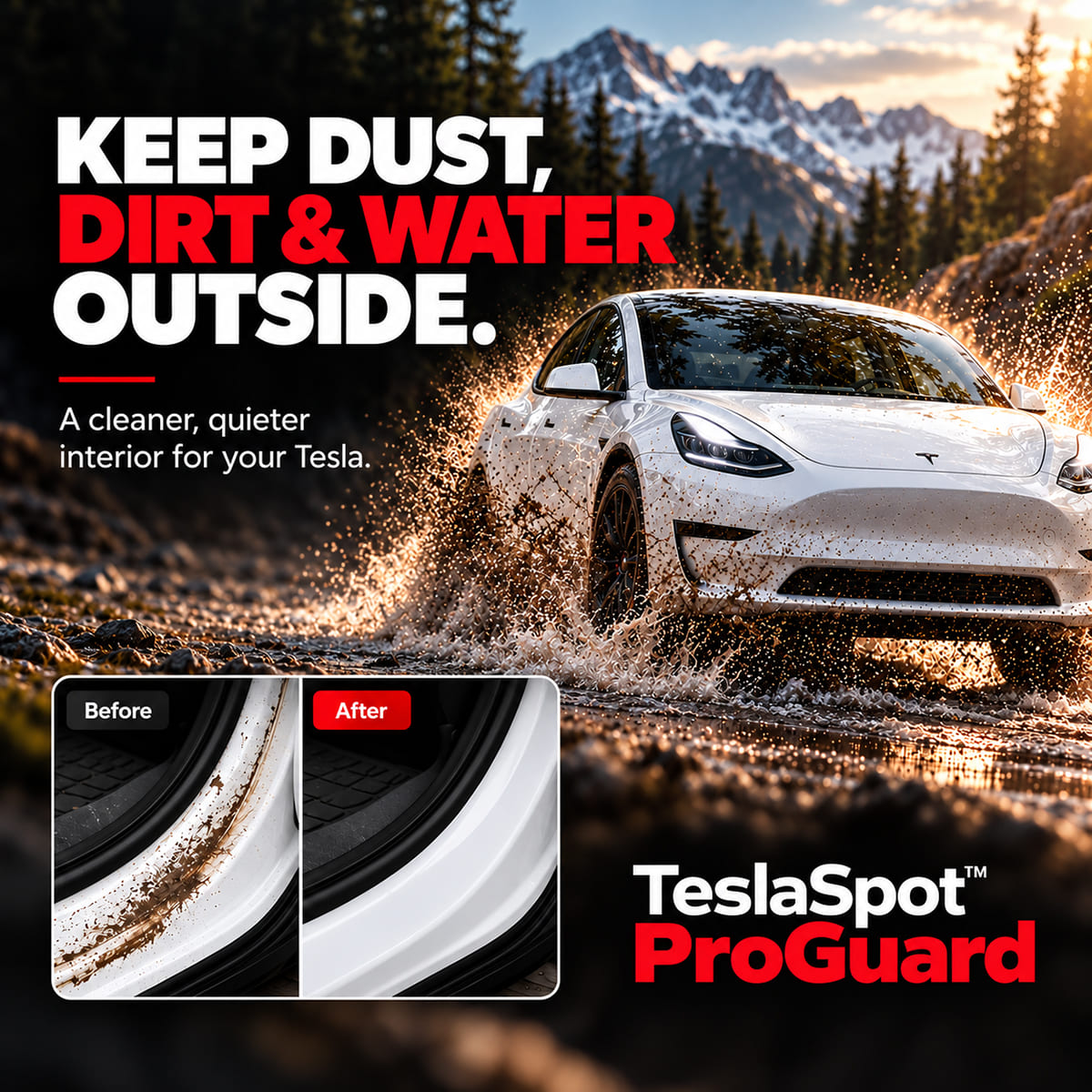 TeslaSpot™ ProGuard — Premium Noise Reduction & Weatherproofing Kit