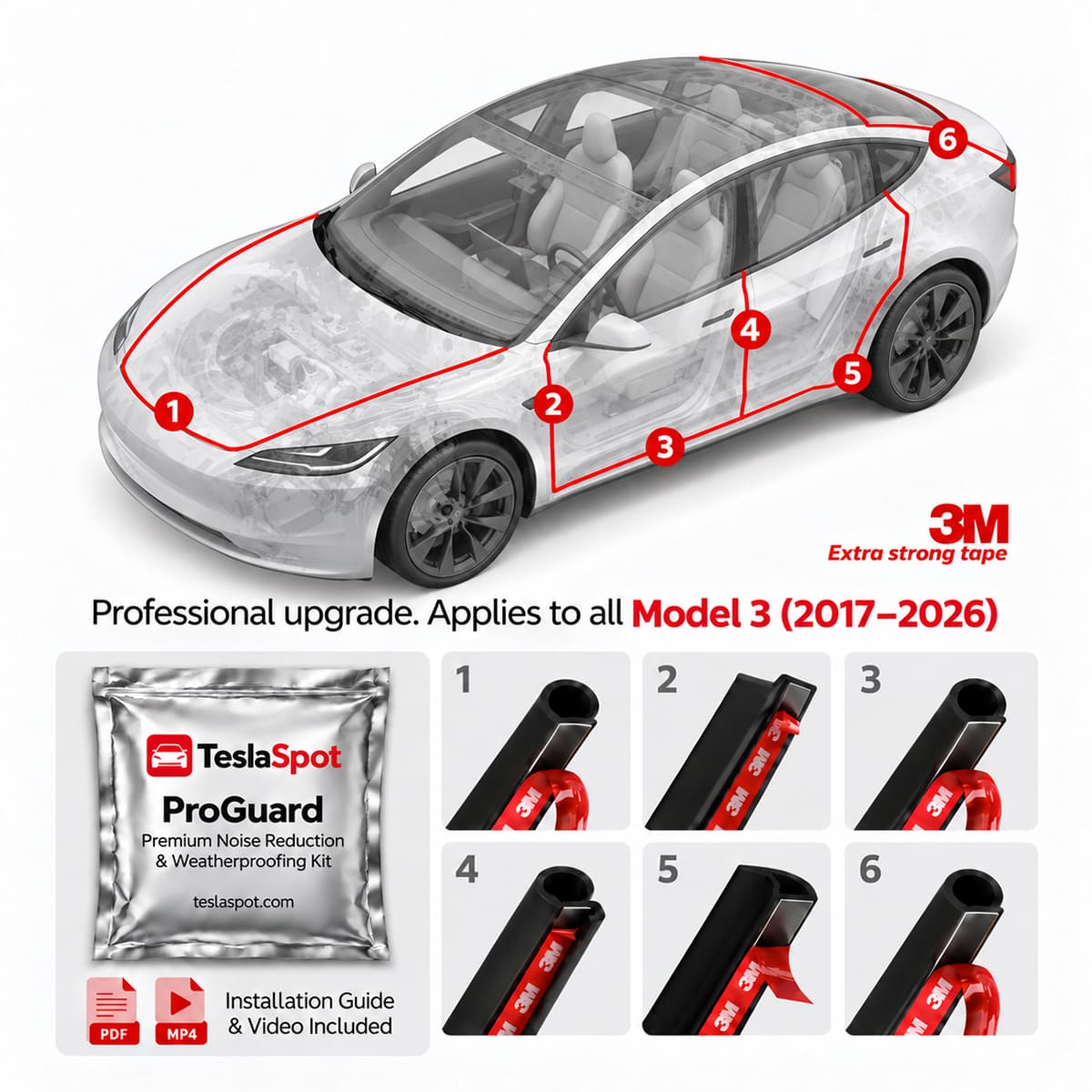 TeslaSpot™ ProGuard — Premium Noise Reduction & Weatherproofing Kit